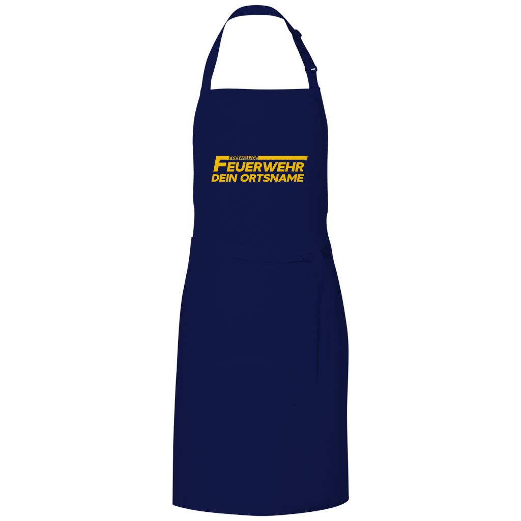Grillschürze - Freiwillige Feuerwehr Gelb [Personalisierbar]