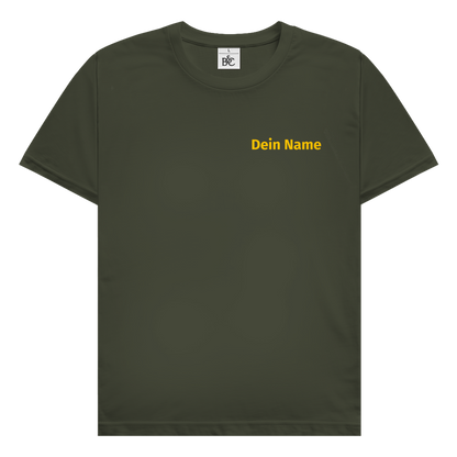 Herren T-Shirt - Jugendfeuerwehr Gelb [Personalisierbar]