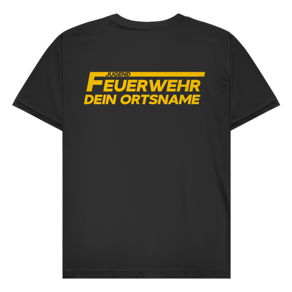 Herren T-Shirt - Jugendfeuerwehr Gelb [Personalisierbar]