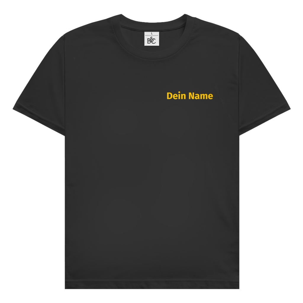 Herren T-Shirt - Jugendfeuerwehr Gelb [Personalisierbar]