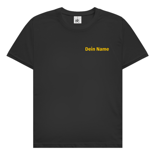 Herren T-Shirt - Jugendfeuerwehr Gelb [Personalisierbar]