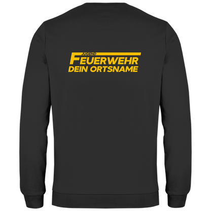 Herren Sweatshirt - Jugendfeuerwehr Gelb [Personalisierbar]