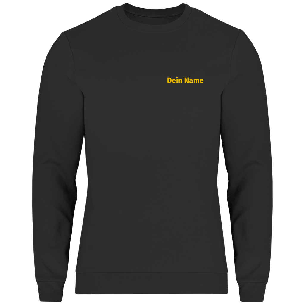 Herren Sweatshirt - Jugendfeuerwehr Gelb [Personalisierbar]