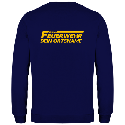 Herren Sweatshirt - Jugendfeuerwehr Gelb [Personalisierbar]
