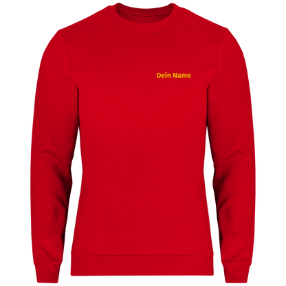 Herren Sweatshirt - Jugendfeuerwehr Gelb [Personalisierbar]