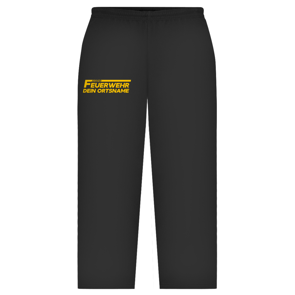Oversize Sweatpants - Jugendfeuerwehr Gelb [Personalisierbar]