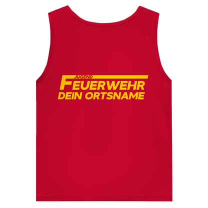 Herren Tank Top - Jugendfeuerwehr Gelb [Personalisierbar]