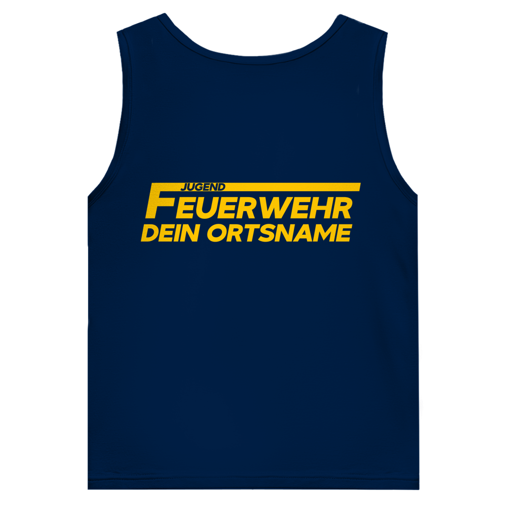 Herren Tank Top - Jugendfeuerwehr Gelb [Personalisierbar]