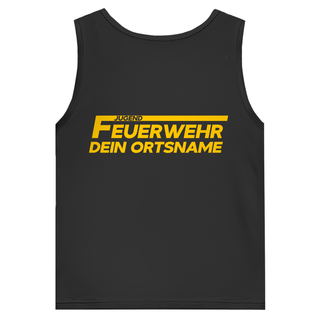Herren Tank Top - Jugendfeuerwehr Gelb [Personalisierbar]