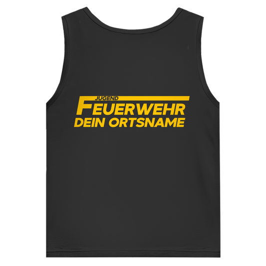Herren Tank Top - Jugendfeuerwehr Gelb [Personalisierbar]