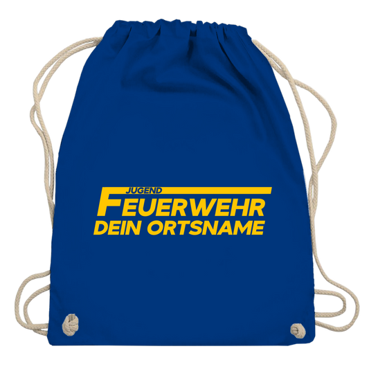 Turnbeutel - Jugendfeuerwehr Gelb [Personalisierbar]