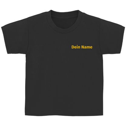 Kinder T-Shirt - Jugendfeuerwehr Gelb [Personalisierbar]