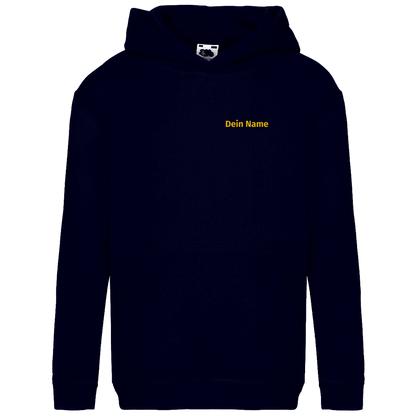 Kinder Hoodie - Jugendfeuerwehr Gelb [Personalisierbar]
