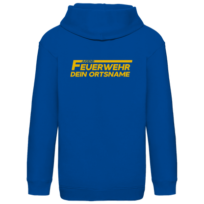 Kinder Hoodie - Jugendfeuerwehr Gelb [Personalisierbar]