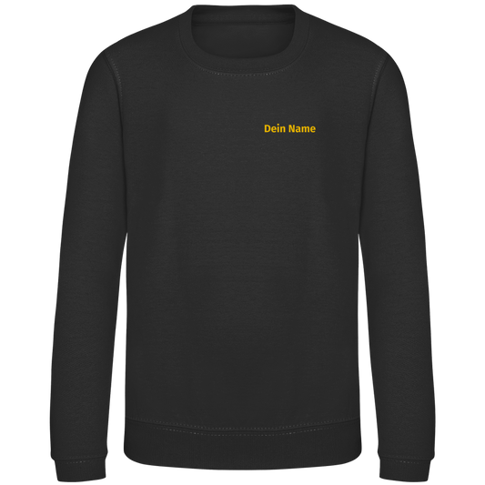 Kinder Sweatshirt - Jugendfeuerwehr Gelb [Personalisierbar]