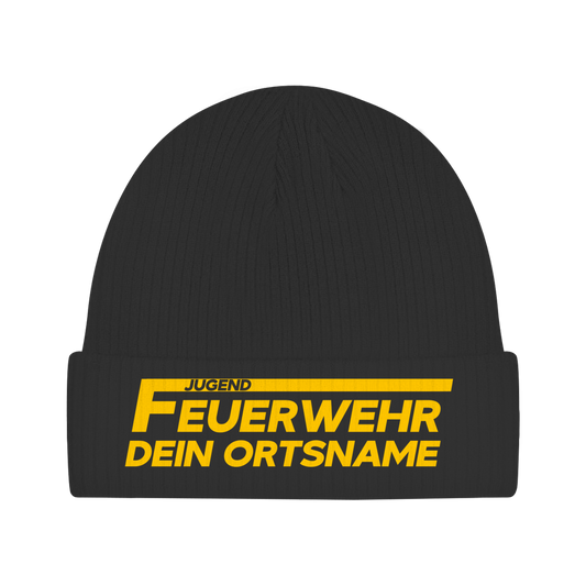Beanie - Jugendfeuerwehr Gelb [Personalisierbar]