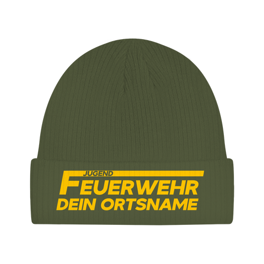 Beanie - Jugendfeuerwehr Gelb [Personalisierbar]