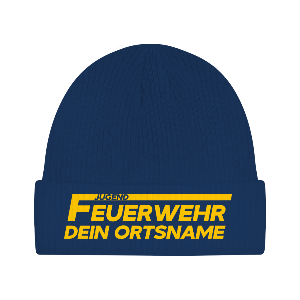 Beanie - Jugendfeuerwehr Gelb [Personalisierbar]