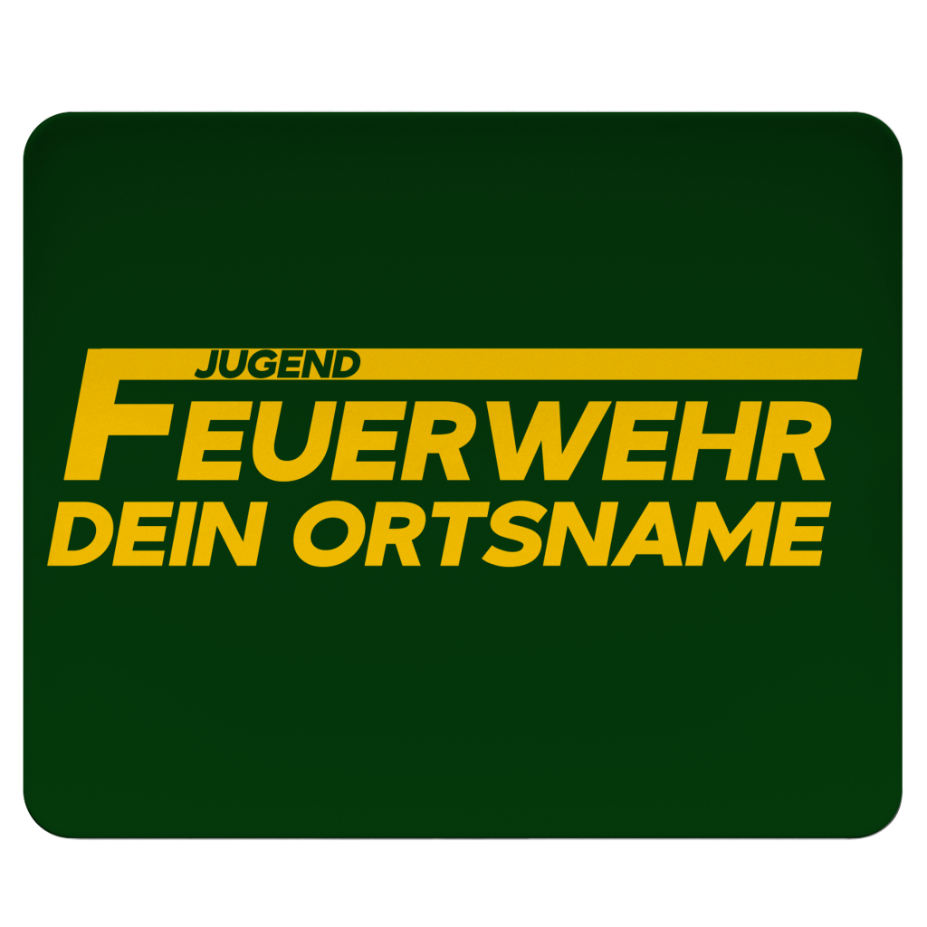 Mousepad - Jugendfeuerwehr Gelb [Personalisierbar]