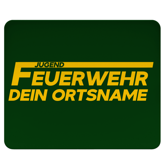 Mousepad - Jugendfeuerwehr Gelb [Personalisierbar]