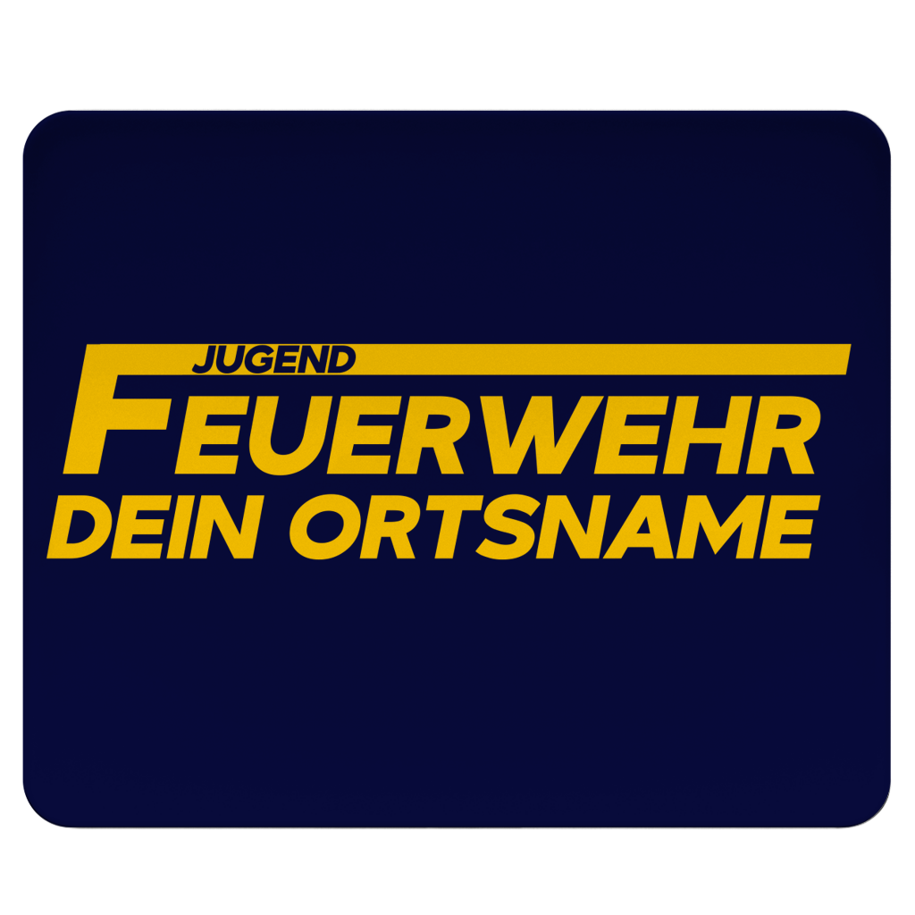 Mousepad - Jugendfeuerwehr Gelb [Personalisierbar]