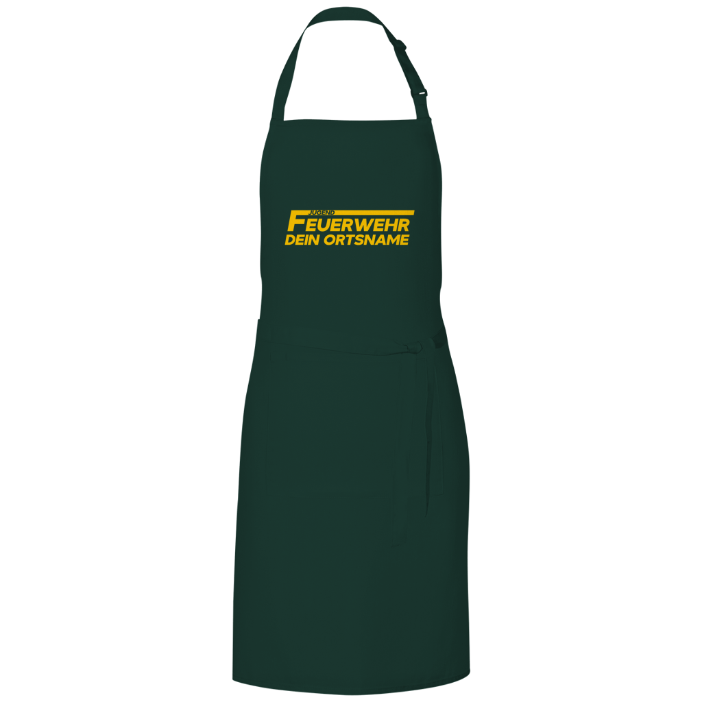 Grillschürze - Jugendfeuerwehr Gelb [Personalisierbar]