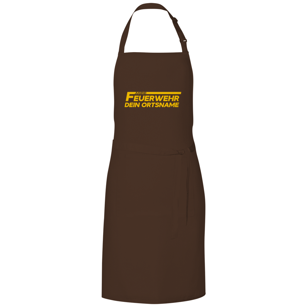 Grillschürze - Jugendfeuerwehr Gelb [Personalisierbar]