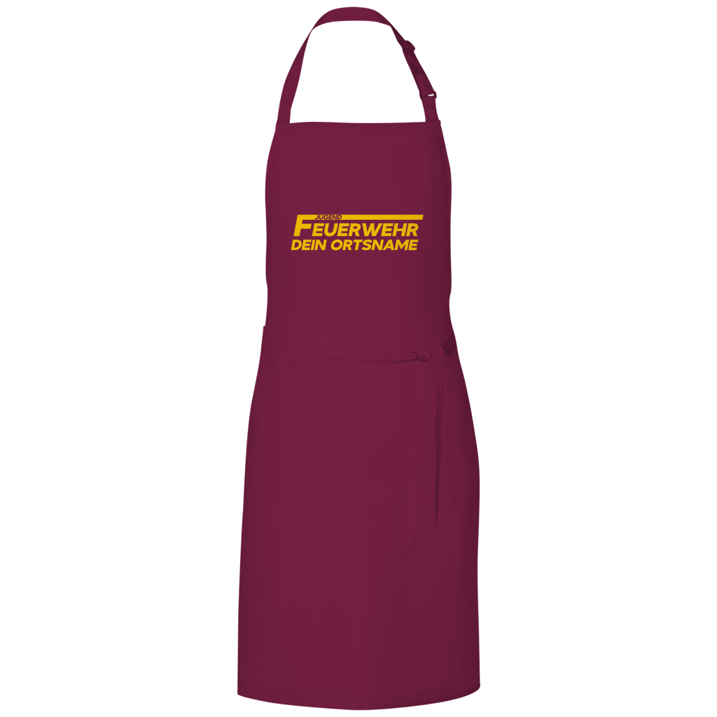 Grillschürze - Jugendfeuerwehr Gelb [Personalisierbar]