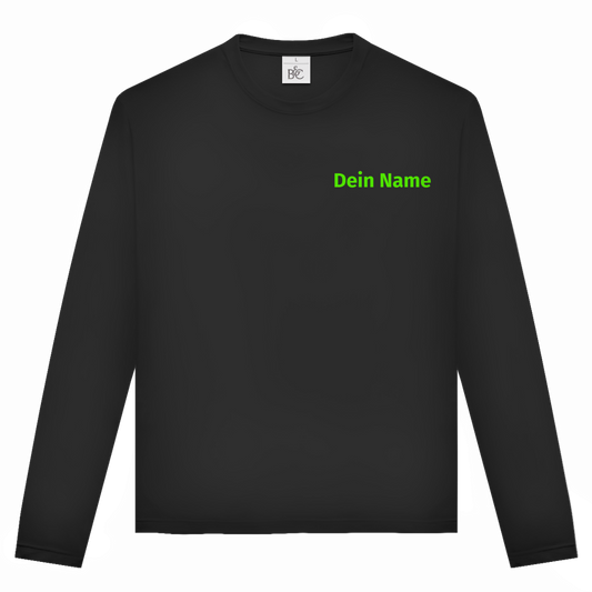 Unisex Langarmshirt - Freiwillige Feuerwehr Grün [Personalisierbar]