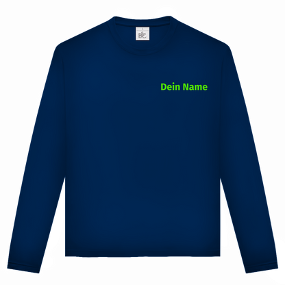Unisex Langarmshirt - Freiwillige Feuerwehr Grün [Personalisierbar]