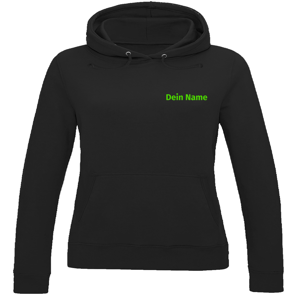 Damen Hoodie - Freiwillige Feuerwehr Grün [Personalisierbar]