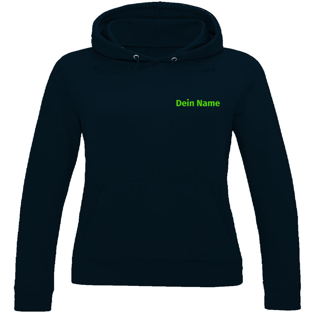 Damen Hoodie - Freiwillige Feuerwehr Grün [Personalisierbar]
