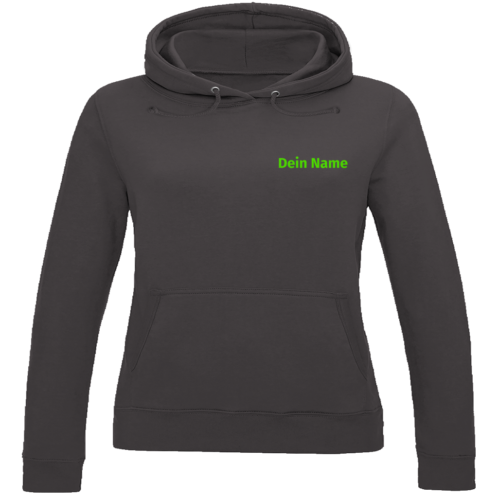Damen Hoodie - Freiwillige Feuerwehr Grün [Personalisierbar]