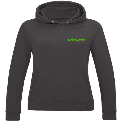 Damen Hoodie - Freiwillige Feuerwehr Grün [Personalisierbar]