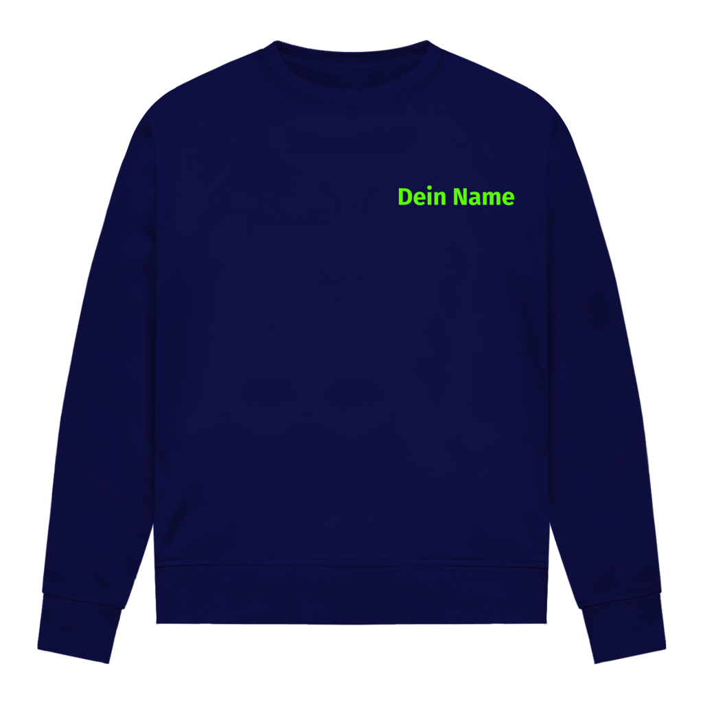 Damen Sweatshirt - Freiwillige Feuerwehr Grün [Personalisierbar]