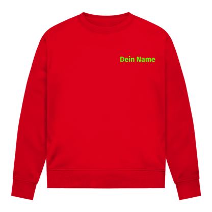 Damen Sweatshirt - Freiwillige Feuerwehr Grün [Personalisierbar]