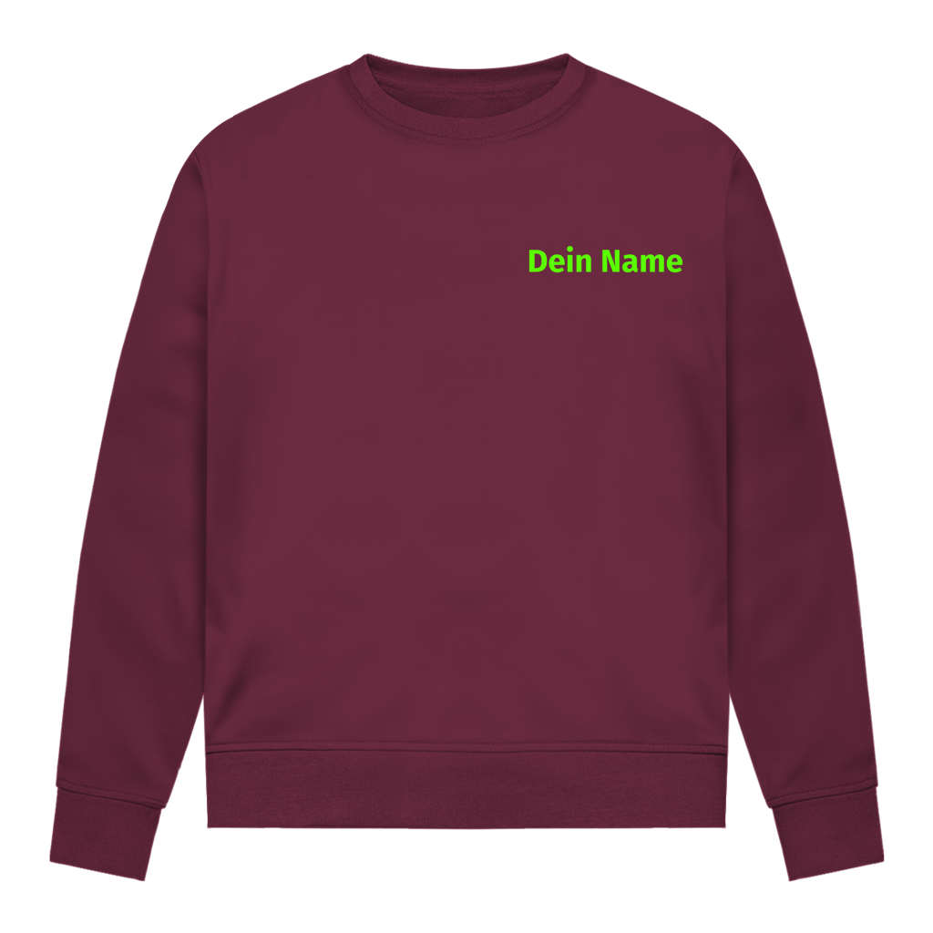 Damen Sweatshirt - Freiwillige Feuerwehr Grün [Personalisierbar]