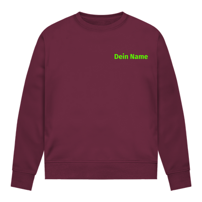Damen Sweatshirt - Freiwillige Feuerwehr Grün [Personalisierbar]