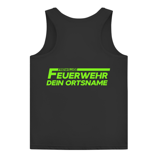 Damen Tank Top - Freiwillige Feuerwehr Grün [Personalisierbar]