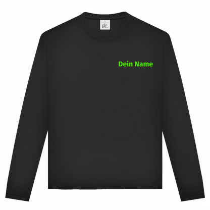 Unisex Langarmshirt - Jugendfeuerwehr Grün [Personalisierbar]