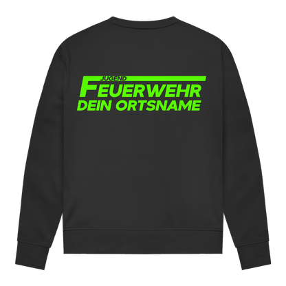 Damen Sweatshirt - Jugendfeuerwehr Grün [Personalisierbar]