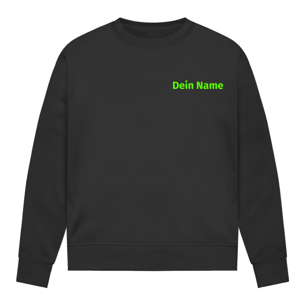 Damen Sweatshirt - Jugendfeuerwehr Grün [Personalisierbar]