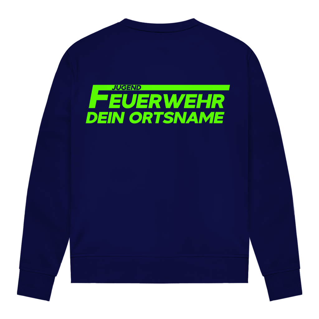 Damen Sweatshirt - Jugendfeuerwehr Grün [Personalisierbar]