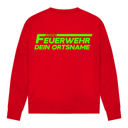 Damen Sweatshirt - Jugendfeuerwehr Grün [Personalisierbar]