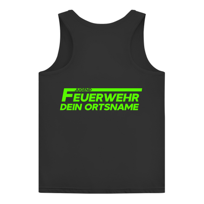 Damen Tank Top - Jugendfeuerwehr Grün [Personalisierbar]