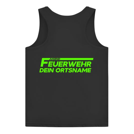 Damen Tank Top - Jugendfeuerwehr Grün [Personalisierbar]