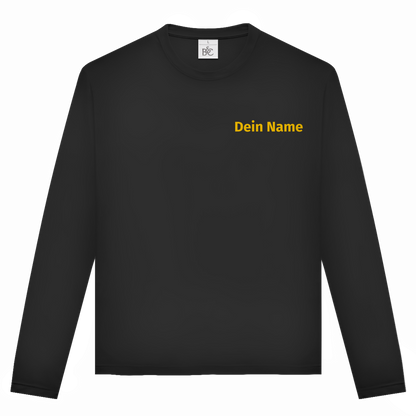 Unisex Langarmshirt - Freiwillige Feuerwehr Gelb [Personalisierbar]