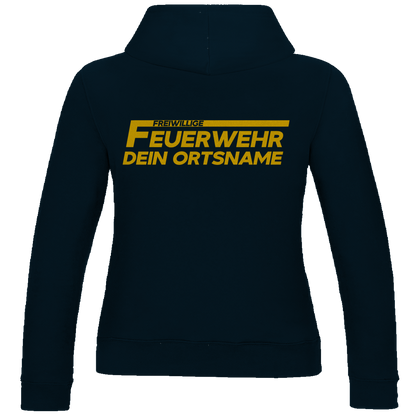 Damen Hoodie - Freiwillige Feuerwehr Gelb [Personalisierbar]