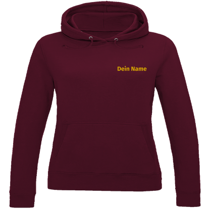 Damen Hoodie - Freiwillige Feuerwehr Gelb [Personalisierbar]