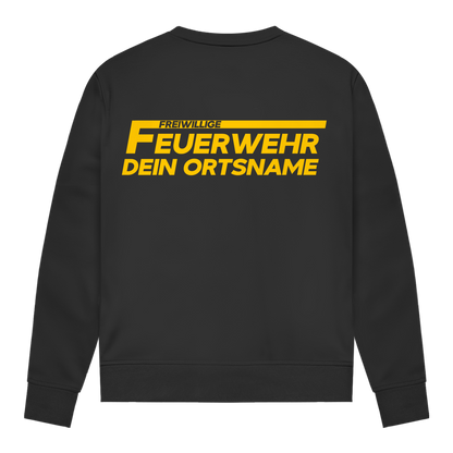 Damen Sweatshirt - Freiwillige Feuerwehr Gelb [Personalisierbar]